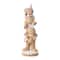 Glitzhome® 29.25" Christmas Macaron Resin Stacked Gingerbread Man Porch Decor